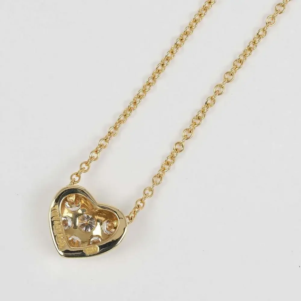 TIFFANY 18k Gold Heart Necklace - Picture 3 of 6